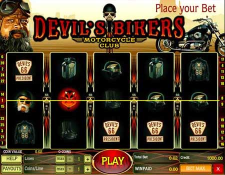 Игровой автомат Devils Bikers.