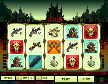 Игровой автомат Dracula.