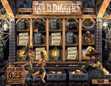 Игровые автоматы Gold Diggers 3D.