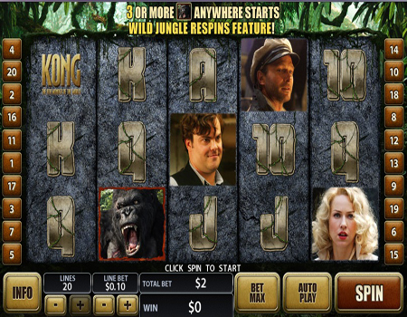 Игровой автомат King Kong.