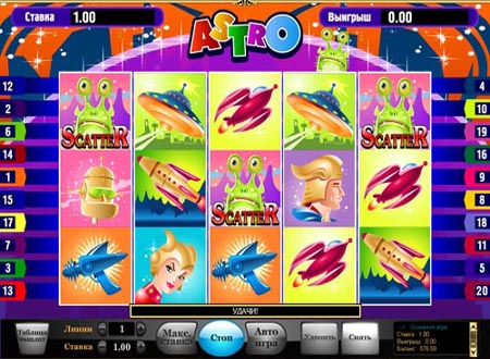 Игровые автоматы Astro.