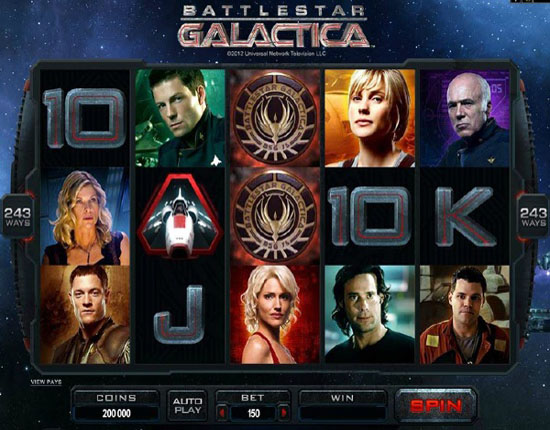 Игровой Автомат Battlestar Galactica.