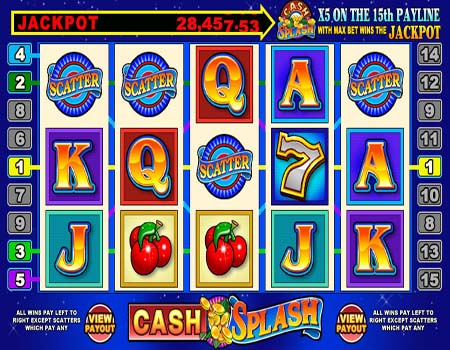 Игровой слот Cash Splash.