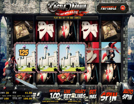 Игровые автоматы Castle mania 3D.