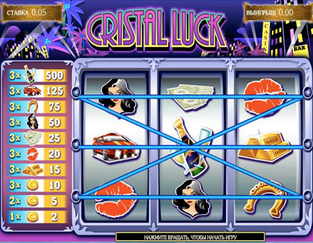Игровые автоматы Cristal Luck.