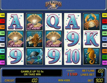 Игровые автоматы Dolphins Pearl.