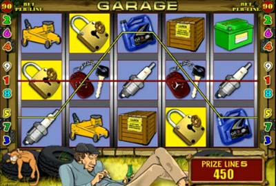 Игровой онлайн Слот Garage.