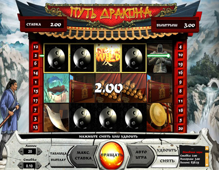 Игровой автомат Путь Дракона.