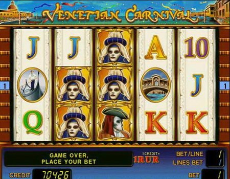 Игровые автоматы Venetian Carnival.